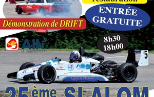 25ème slalom des pays de l'Ain le 13 juillet 2025